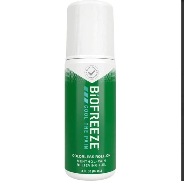 Обезболивающий гель ролик Biofreeze 89 мл - изображение 2
