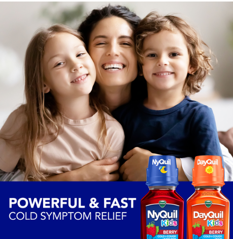 Набор сиропов для детей от кашля и простуды Vicks Kids 3 шт - Фото 4 Набор сиропов для детей от кашля и простуды Vicks Kids 3 шт - изображение 4