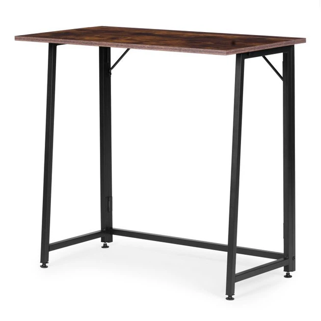 Комп'ютерний стіл ModernHome by Multistore складаний 80 x 45 см Витриманий горіх (TH-FD-7-16) - зображення 3