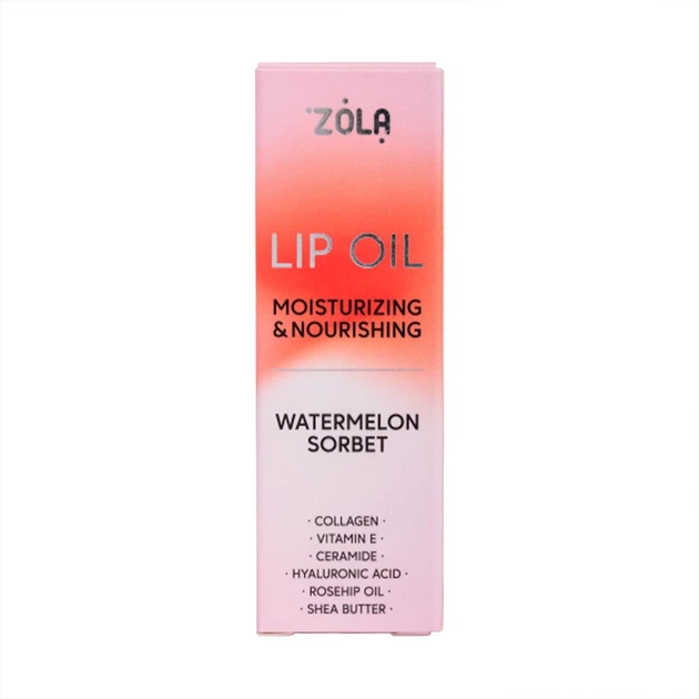 Масло блеск для губ Zola Watermelon Sorbet - Фото 4 Масло блеск для губ Zola Watermelon Sorbet - изображение 4