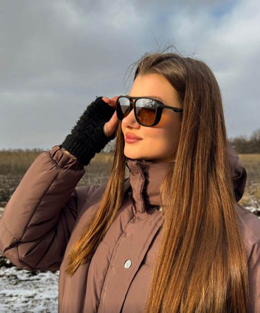 Очки водителя Поляризационные Polar Eagle Classic ЗЕРКАЛЬНАЯ ПОЛОСА с ФУТЛЯРОМ - Желтая линза черная оправа with case - Фото 3 Очки водителя Поляризационные Polar Eagle Classic ЗЕРКАЛЬНАЯ ПОЛОСА с ФУТЛЯРОМ - Желтая линза черная оправа with case - изображение 3