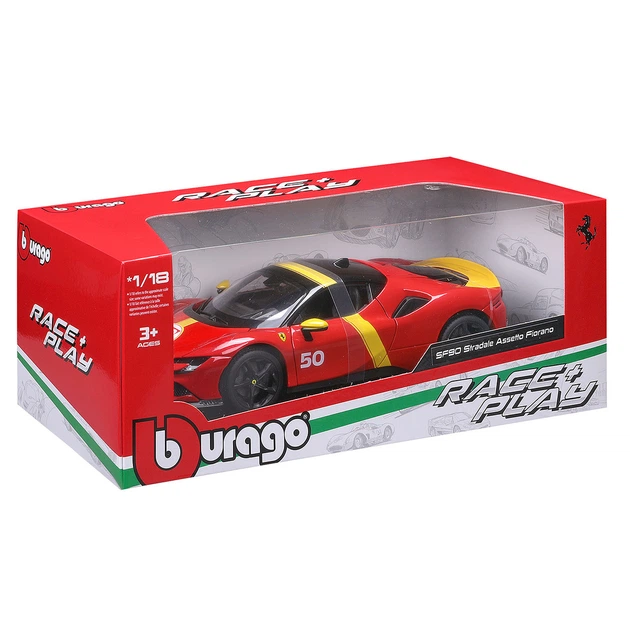 Автомодель серии R&P - Ferrari SF90 Stradale Assetto Fiorano (1:18) - Фото 8 Автомодель серии R&P - Ferrari SF90 Stradale Assetto Fiorano (1:18) - изображение 8