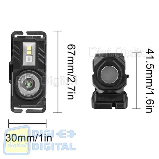 Фонарь налобный T131-XPE+3SMD(Red+Green+Blue+UV), Motion Sensor, Li-Ion аккум, магнит, клипса, ЗУ Type-C - Фото 6 Фонарь налобный T131-XPE+3SMD(Red+Green+Blue+UV), Motion Sensor, Li-Ion аккум, магнит, клипса, ЗУ Type-C - изображение 6