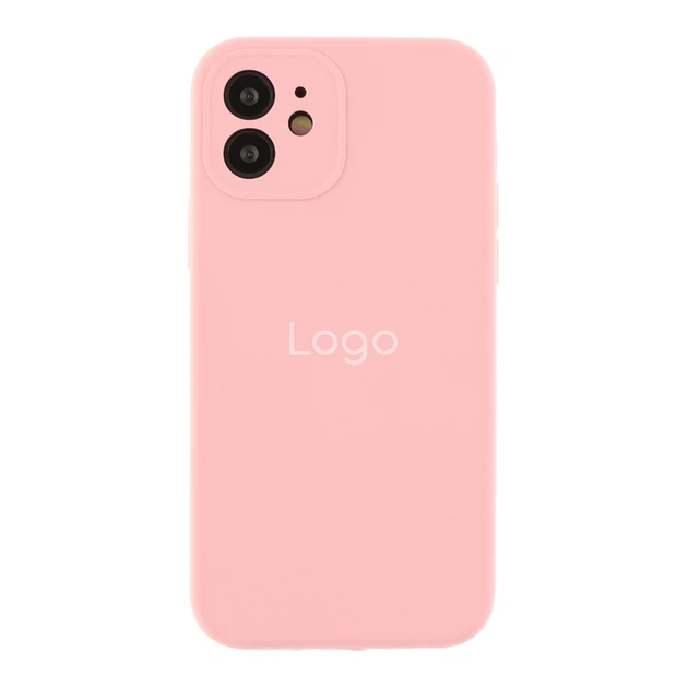 Чохол Silicone Case Full Size with Frame для iPhone 12 06.Light Pink - Фото 1 Чохол Silicone Case Full Size with Frame для iPhone 12 06.Light Pink - изображение 1