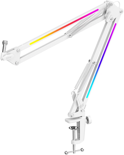 Стойкая пантограф Fifine BM38W RGB White - изображение 2