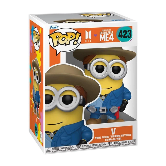 Игровая фигурка Funko POP! cерии Minions x BTS Ви - Фото 2 Игровая фигурка Funko POP! cерии Minions x BTS Ви - изображение 2
