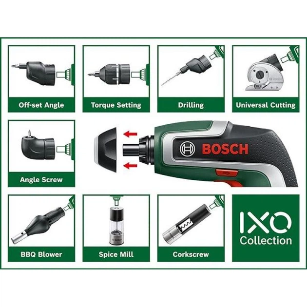 Електровикрутка Bosch IXO 7 Angle Set (06039E0003) - Фото 3 Електровикрутка Bosch IXO 7 Angle Set (06039E0003) - изображение 3