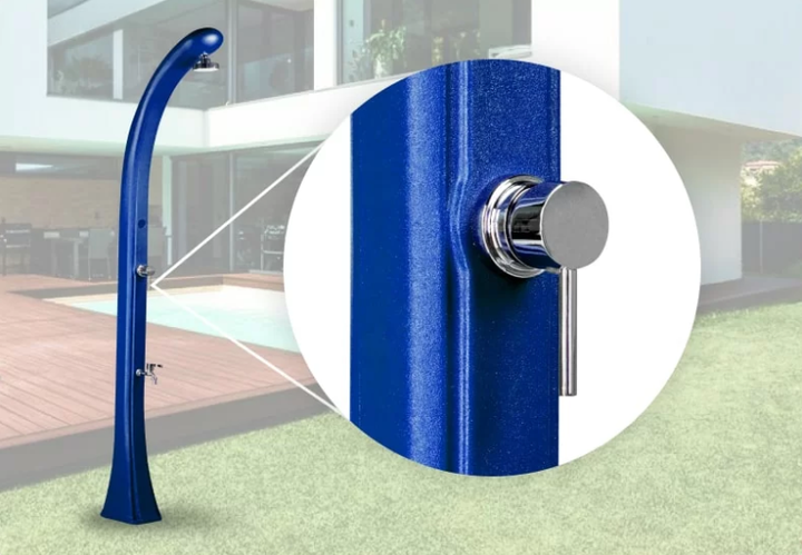 Душ солнечный Aquaviva Happy One с мойкой для ног, Blue F120/5002, 23 л - изображение 3
