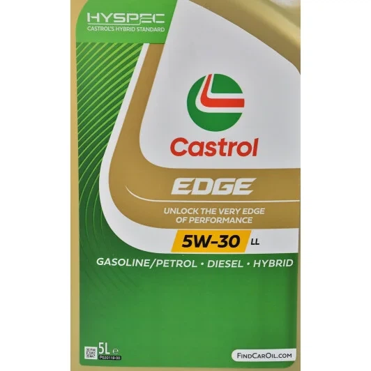 Олива моторна Castrol Edge 5W-30 LL (5л.) - изображение 2