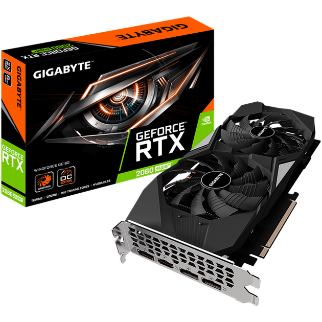 Видеокарта GIGABYTE GeForce RTX 2060 SUPER WINDFORCE OC 8G (GV-N206SWF2OC-8GD) - изображение 6