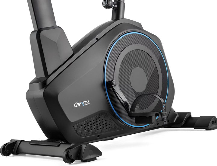 Велотренажер Gymtek XB6000 синий. Электромагнитный, до 150 кг, Kinomap/FitShow, для дома, кардио - изображение 9