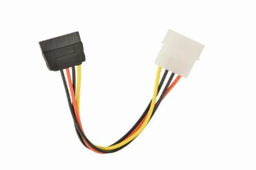 Переходник питания Molex (M) - SATA (F), 15 см, Cablexpert (CC-SATA-PS) - Фото 1 Переходник питания Molex (M) - SATA (F), 15 см, Cablexpert (CC-SATA-PS) - изображение 1