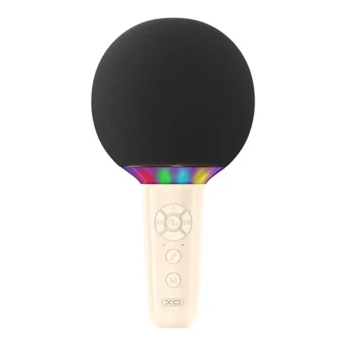 Мікрофон XO BE50 бежевий bloetooth 5.3/3.5 мм 1200 mAh (BE50.бежевий) - Фото 1 Мікрофон XO BE50 бежевий bloetooth 5.3/3.5 мм 1200 mAh (BE50.бежевий) - изображение 1
