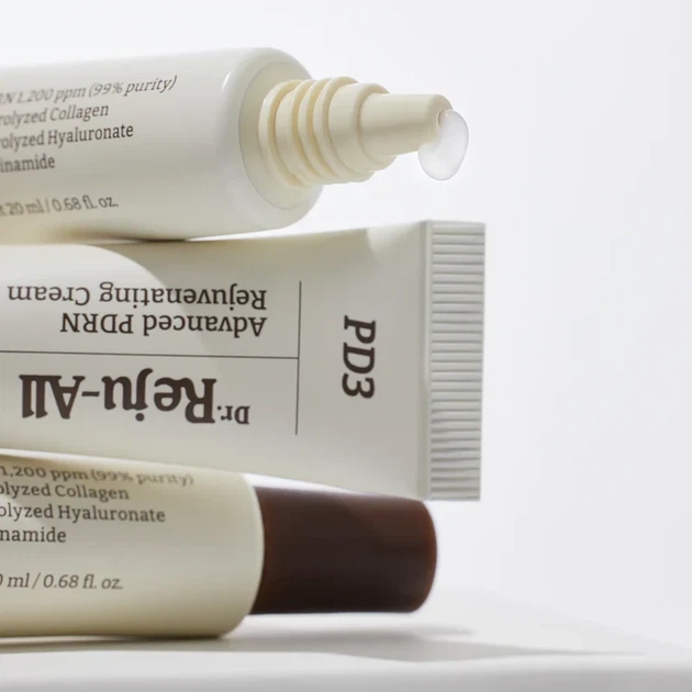 Омолаживающий крем с PDRN для упругости и регенерации кожи Dr.Reju All Advanced PDRN Rejuvenating Cream PD3 20 мл - изображение 3