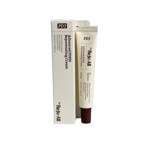 Омолаживающий крем с PDRN для упругости и регенерации кожи Dr.Reju All Advanced PDRN Rejuvenating Cream PD3 20 мл - изображение 6