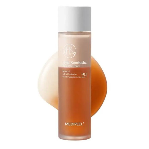 Тонер Medi Peel Hyal Kombucha Tea-Tox Toner увлажняющий с комбучей и гиалуроновой кислотой 150 мл - изображение 5