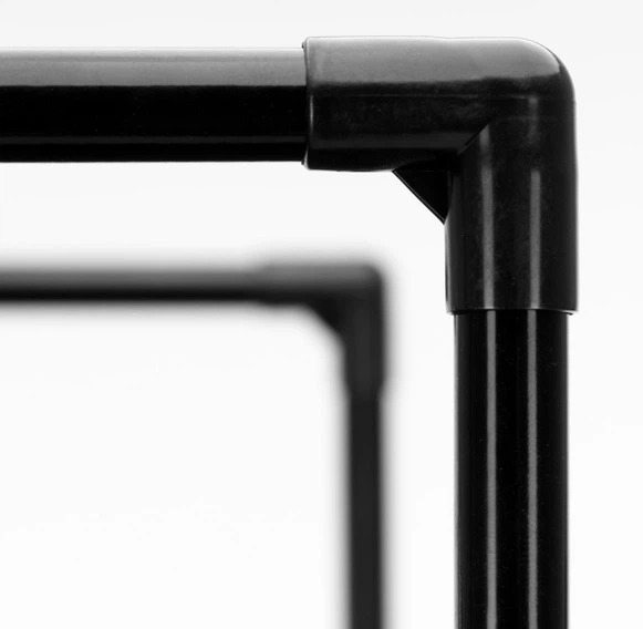 Stojak na buty SPRINGOS HA7550 10 poziomów 178 cm Czarny (5908455307000) - obraz 4