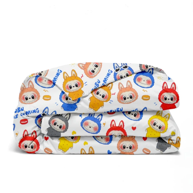 Підлітковий комплект постільної білизни Cosas LABUBU FUN Ранфорс 160x220 (4822052467749) - зображення 3