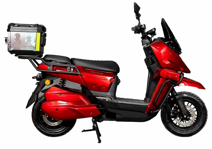 Електроскутер ATLAS Tour Box 2000W Red - изображение 3