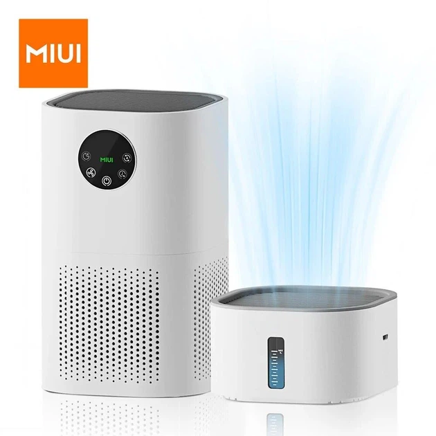 Комбинированный очиститель воздуха с увлажнителем MIUI AP-T2 2-в-1 для аллергиков, настоящий H13 HEPA-фильтр - изображение 5