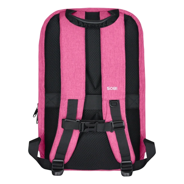 Рюкзак Sobi Pixel Max SB9703 Pink екраном - зображення 4