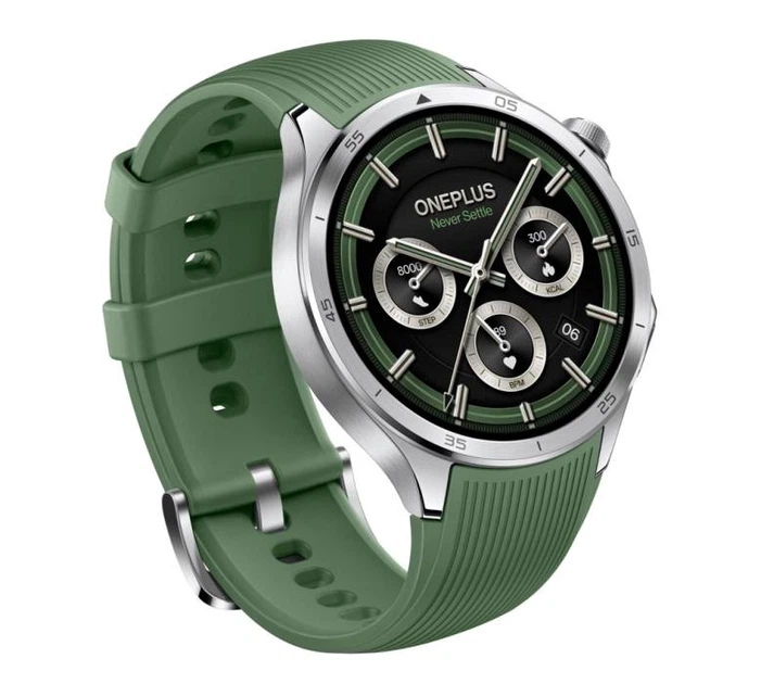 Смарт-часы OnePlus Watch 3 Global SilverGreen 47 mm, NFC, IP68, 5ATM - изображение 2