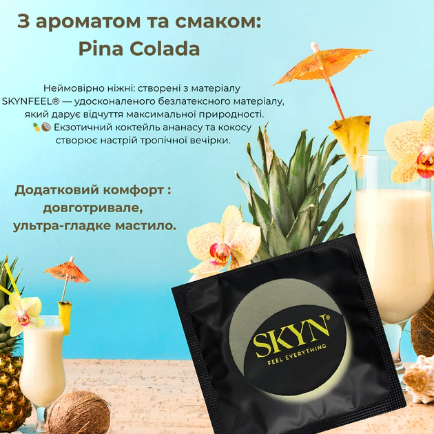 Набір Skyn Infiniti love Презервативи Безлатексні 21 шт + Чекова книжка пристрасті (ROZ6501053679) - Фото 8 Набір Skyn Infiniti love Презервативи Безлатексні 21 шт + Чекова книжка пристрасті (ROZ6501053679) - зображення 8