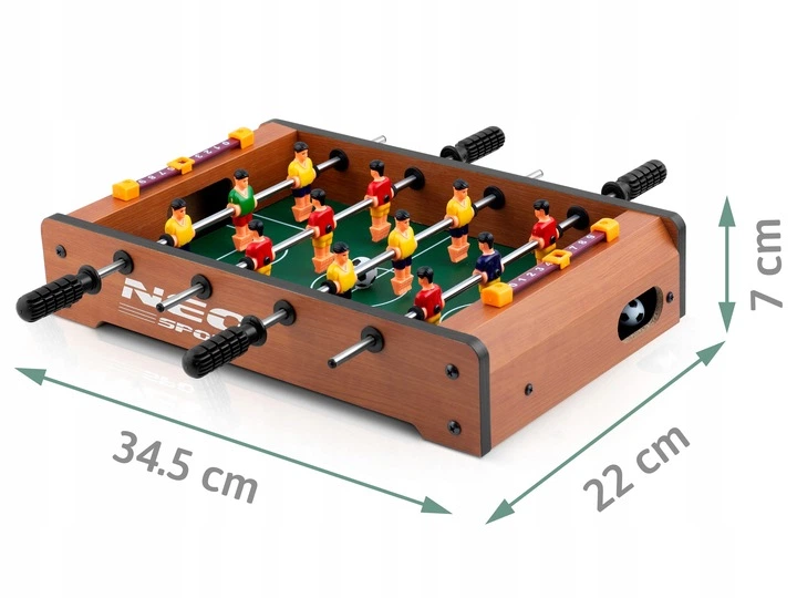 Piłkarzyki stołowe Neo Sport 1439 stół do gry dla dzieci NS-439 (5903890630836) - obraz 3