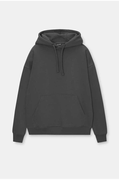 Худі Pull & Bear сірий 7590/513/612 S - зображення 6