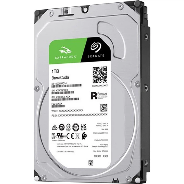 Жорсткий диск 3.5" Seagate BarraCuda 1TB SATA 256MB (ST1000DM014) [141003] - зображення 4
