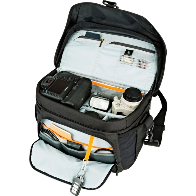 Сумка для фотоапарата Lowepro Nova 200 AW II Black (LP37142-PWW) [135681] - зображення 4