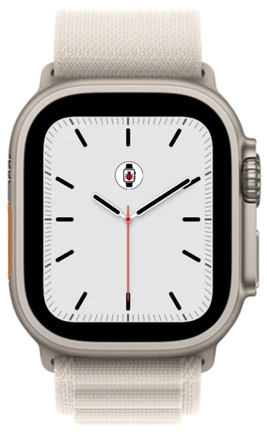Ремешок Alpine Loop для Apple Watch 42/44/45/46/49mm Starlight [76054] - изображение 2