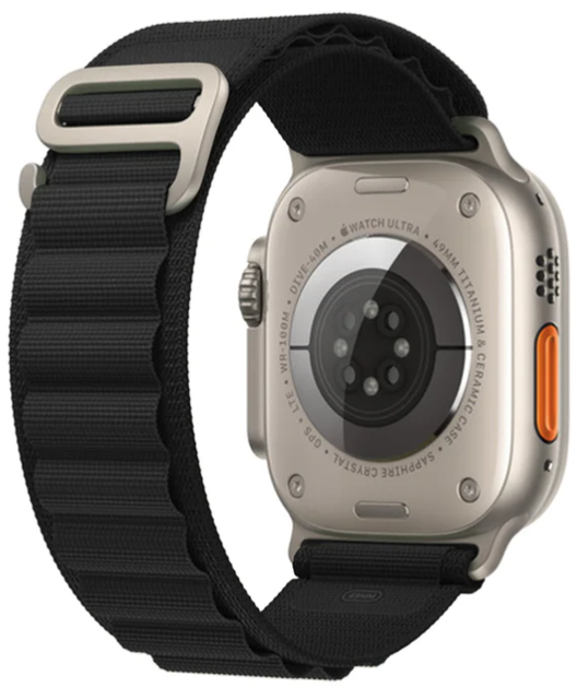 Ремешок Alpine Loop для Apple Watch 42/44/45/46/49mm Black [76053] - изображение 3