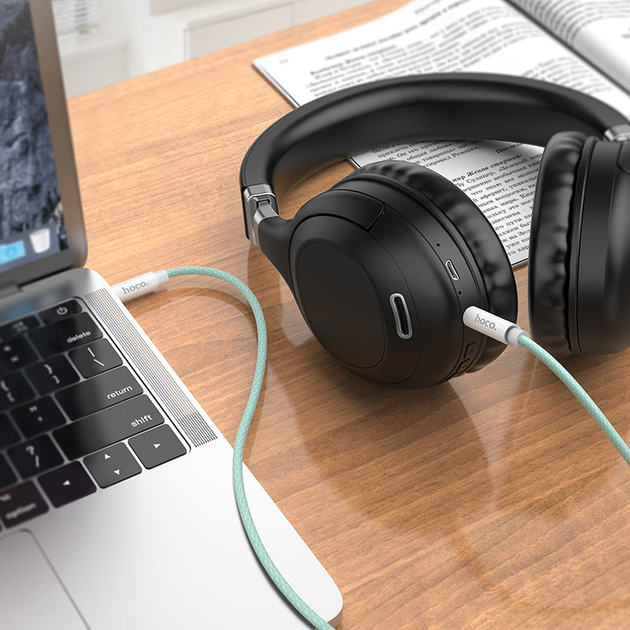 Кабель Hoco UPA19 AUX-AUX 2m Black (759894) [75837] - изображение 5
