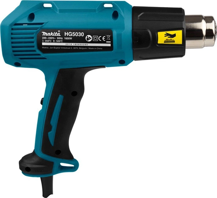 Фен строительный Makita HG5030K [89570] - изображение 4