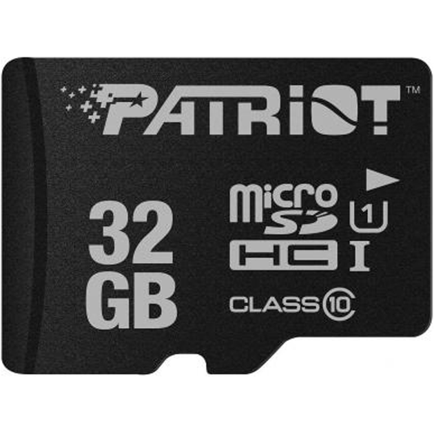 Карта памяти Patriot LX microSDHC 32GB UHS-I Class 10 + SD адаптер (PSF32GMCSDHC10) [113844] - изображение 2