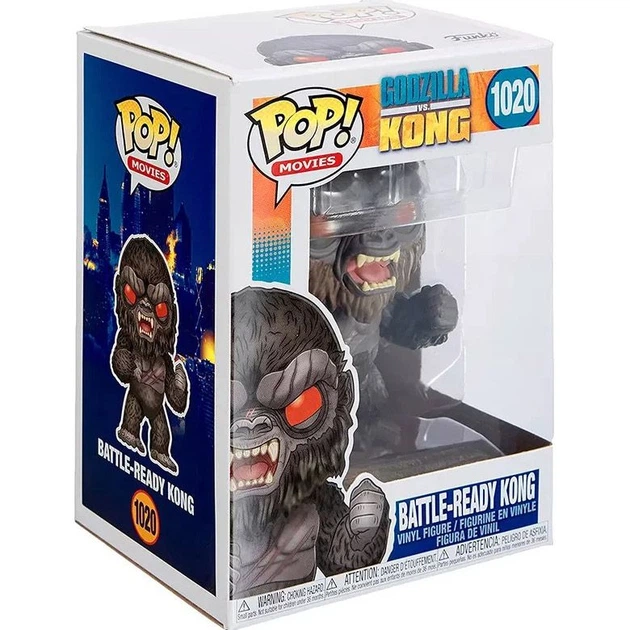 Фігурка Funko Pop! Godzilla vs Kong: Конг готовий до бою 9.6см (50952) [118043] - зображення 5