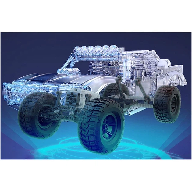 Конструктор ONEBOT Racing Short Truck RC Version (OBCPRC01AIQI) [118616] - изображение 2