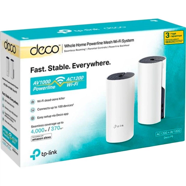 Wi-Fi Mesh система TP-Link Deco P9 2-pack [115138] - зображення 7