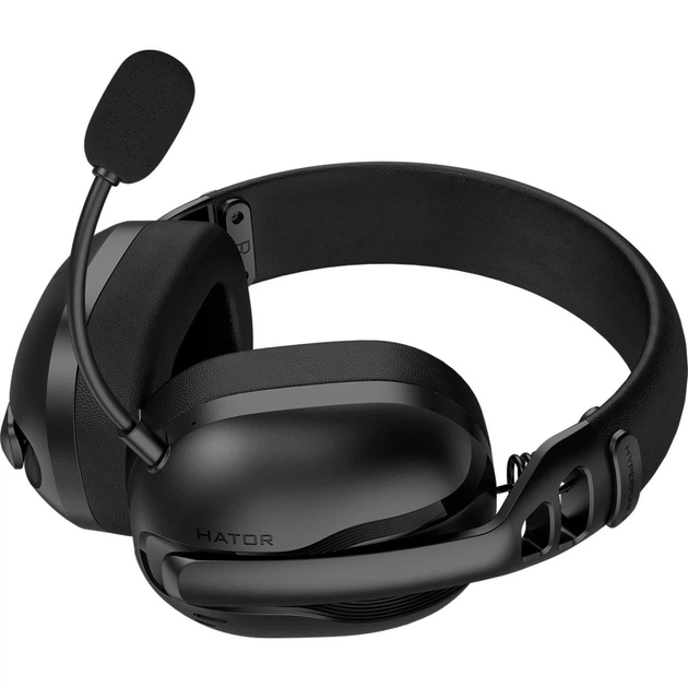 Ігрові навушники Hator Hyperpunk 3 Wireless Black (ESH15) [128132] - зображення 4