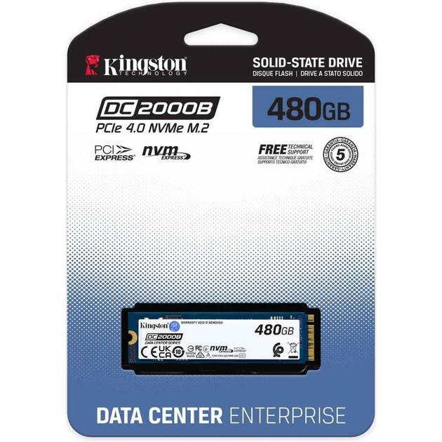 SSD накопитель Kingston DC2000B 480GB (SEDC2000BM8/480G) [122169] - изображение 5