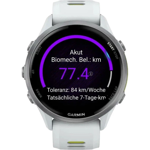 Смарт-часы Garmin Forerunner 970 Titanium with Whitestone Case and Whitestone/Translucent Amp Yellow Band (010-02969-11) [142390] - изображение 7