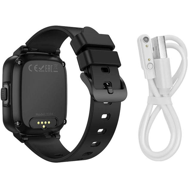 Детские смарт-часы Hoco Y104 Black (6942007646352) [143160] - изображение 2