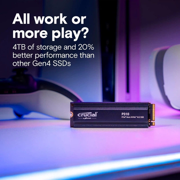SSD накопитель Crucial P310 2TB (CT2000P310SSD5) [142548] - изображение 4