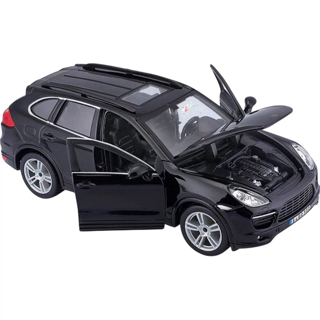 Автомодель Bburago Porsche Cayenne Turbo 1:24 Black (18-21056) [119121] - изображение 3