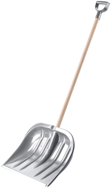 Łopata do śniegu Kadax 132 cm Srebrna (K3753) - obraz 2