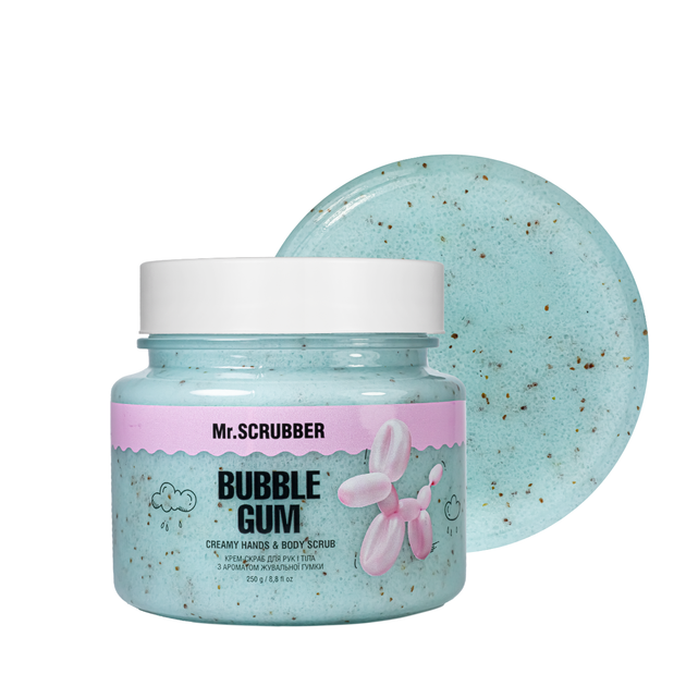 Крем-скраб для тела и рук с ароматом жвачки Mr.Scrubber Bubble Gum 250 г - изображение 8