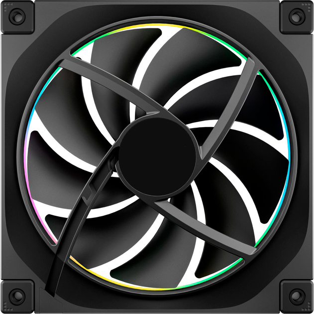 Zestaw wentylatorów Deepcool FL14 ARGB Revers 3 Pack Black (R-FL14R-BKAPN3-G) - obraz 5