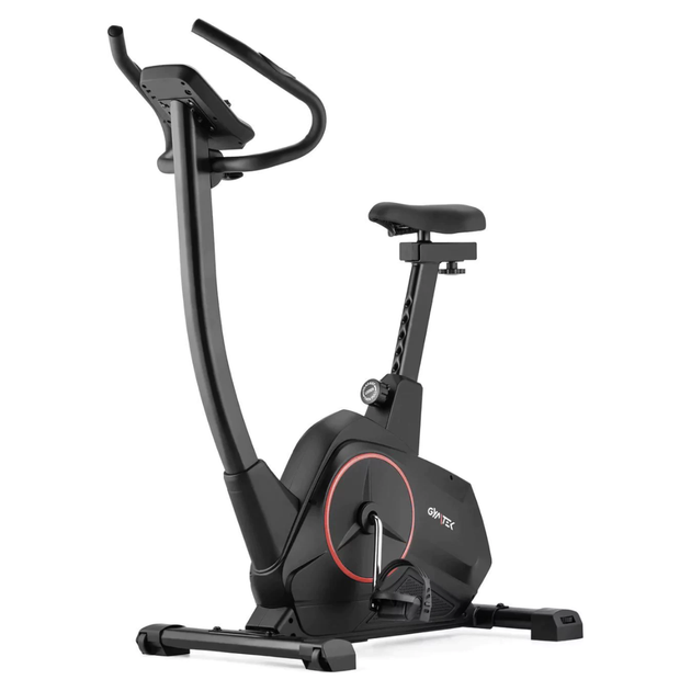 Велотренажер Gymtek XB4000 красный. Электромагнитный, 18 уровней, до 150 кг, для дома, кардио, Bluetooth - изображение 4