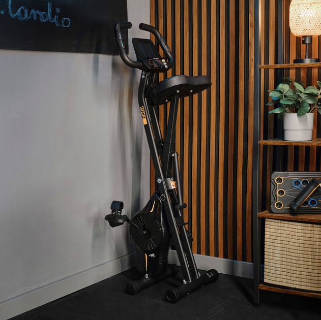 Велотренажер Trex Sport TX-340XB BRIZ черный. Магнитный, 8 уровней, складной, до 100 кг, для дома, фитнеса, реабилитации - изображение 9